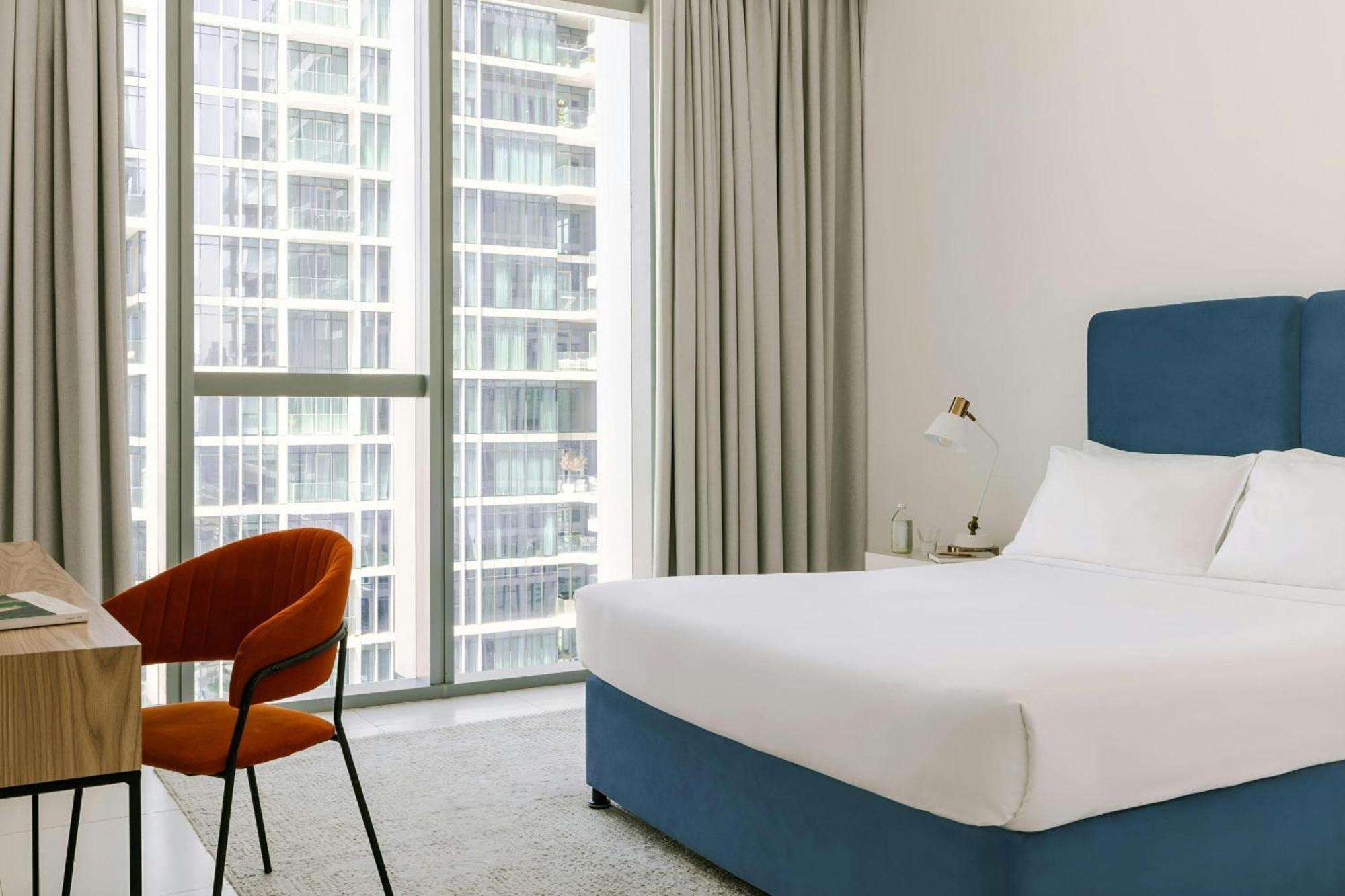Apartment mit 2 Schlafzimmern und Blick auf den Burj Khalifa